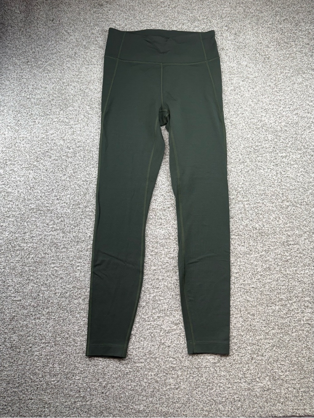 Women's Allbirds Forest Green Athletic Running Hiking Natural Leggings Size S